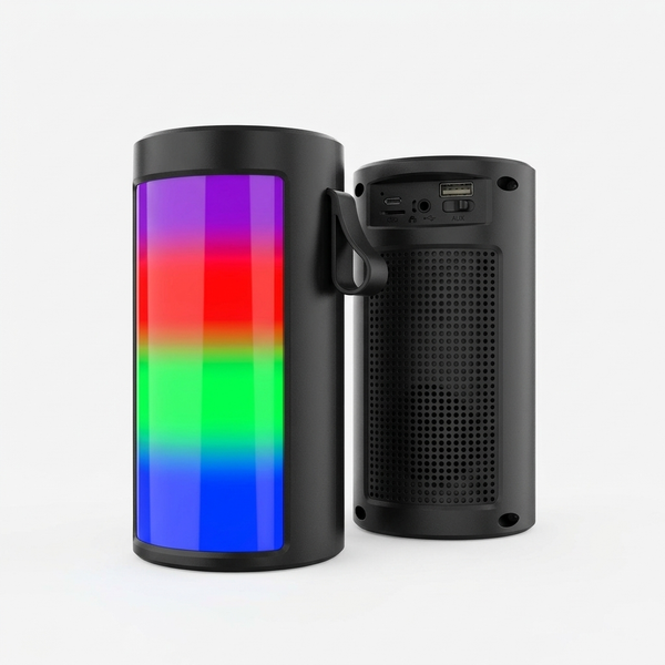 Wireless Bluetooth Speaker with Dynamic RGB Lighting