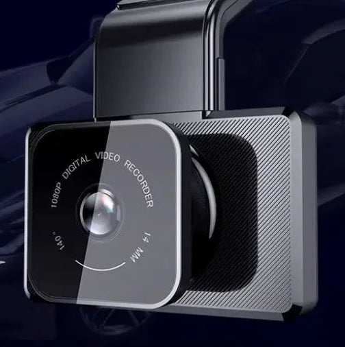 3-Inch Wi-Fi Dual Lens Car Dash Camera 1080P Front 720P Rear