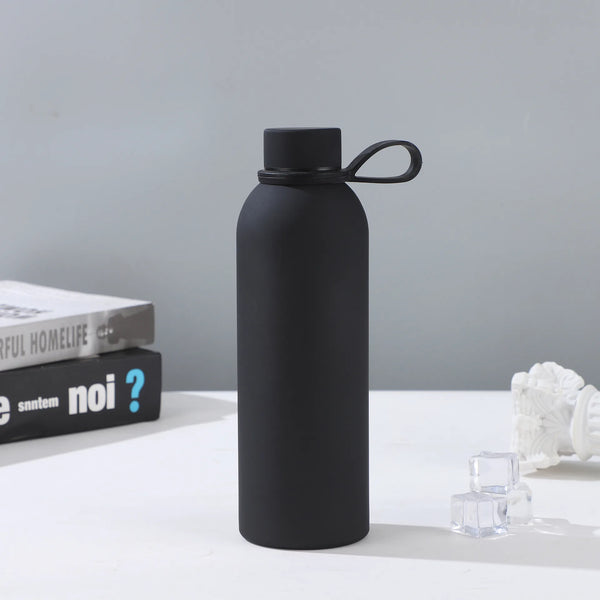 500ml Matte Rubberized Insulated Sports Bottle